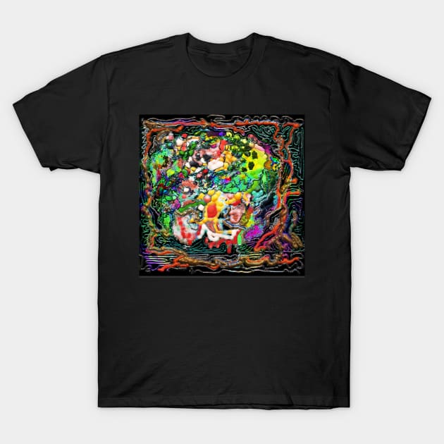 Abstraction #001 T-Shirt by 3DVictory